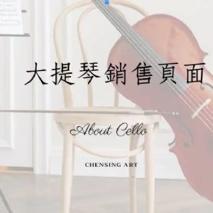 大提琴販售頁面